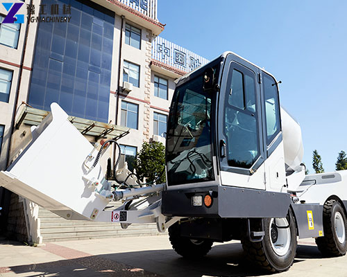 self batching concrete truck