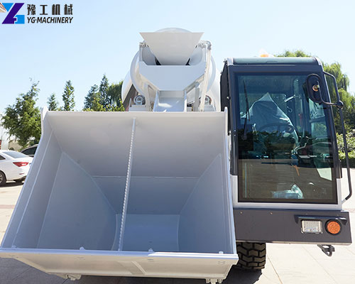 self loading concrete mixer truck