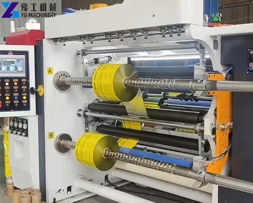 thermal paper roll slitting machine