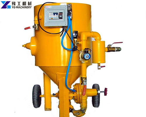 water sand blasting machine