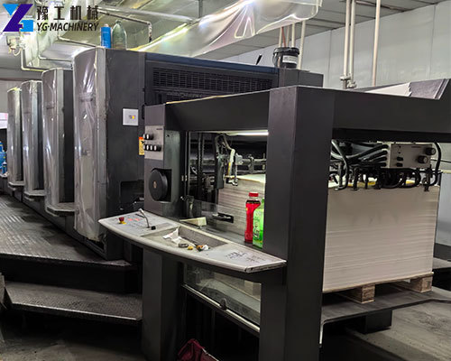 4 color label printing machine