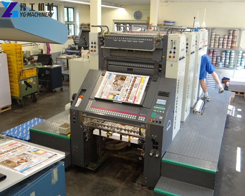 4 color printing machine