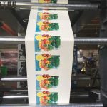 4 colour label printing machine