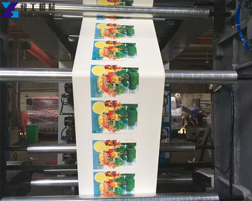 4 colour label printing machine