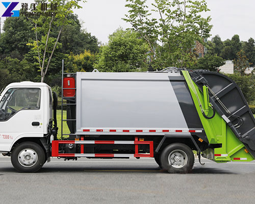 garbage truck trash compactor