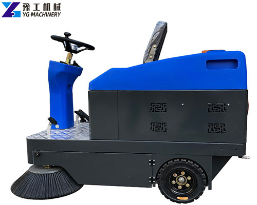 industrial warehouse floor sweeper