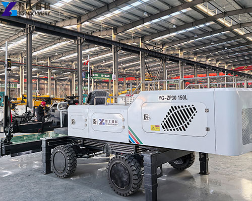 laser leveling machine