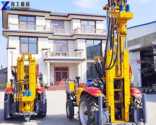tractor water well drilling rig