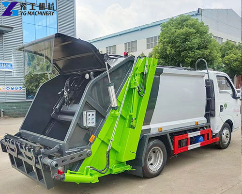 trash compactor truck