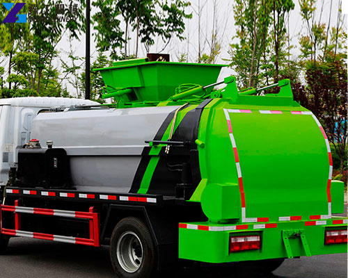 waste compactor truck
