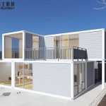 2 story storage container homes