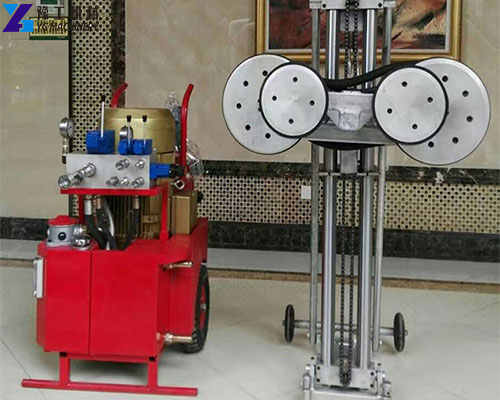 diamond wire saw cutting machine