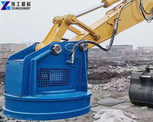 excavator magnet attachment