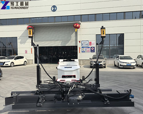 machine for leveling concrete