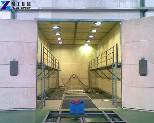 portable sand blasting booth