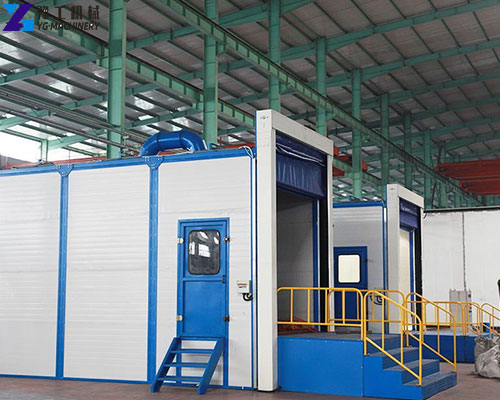 sand blasting booth