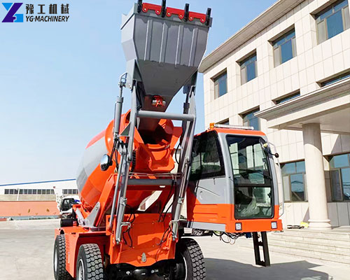 self loading cement truck