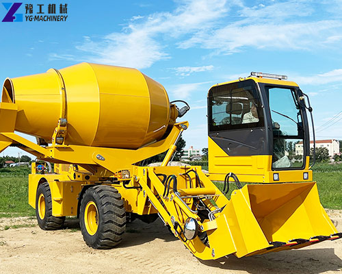 self loading concrete mixer truck