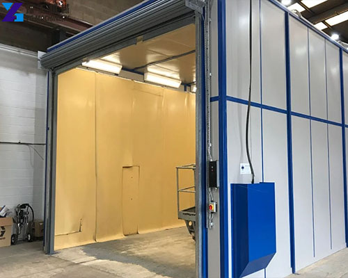 shot blasting booth