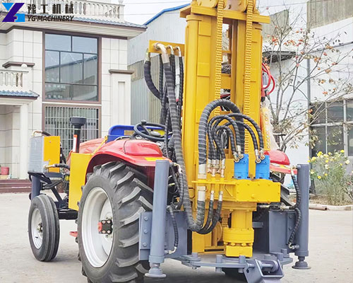 tractor mounted borewell machine