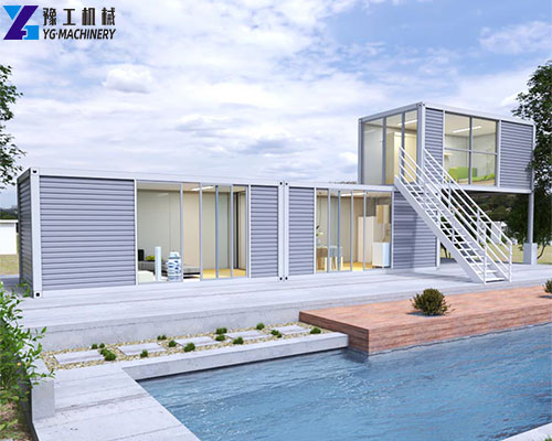 two story container home