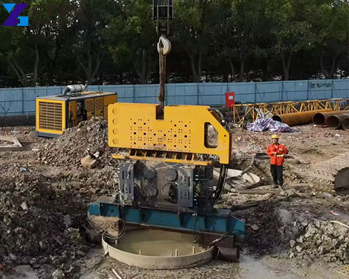 hydraulic vibrating hammer