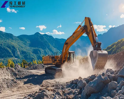 mini excavator crusher bucket