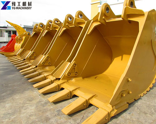 rock crusher bucket for excavator