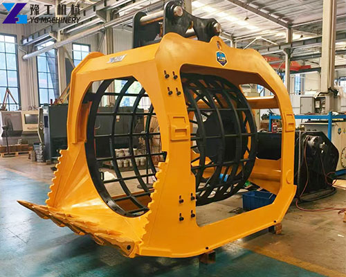 rock screening bucket for excavator