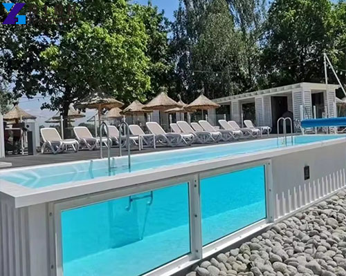 shipping container pool cost