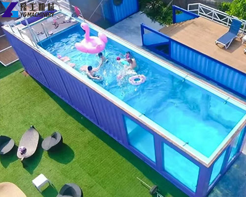 shipping container swimming pool