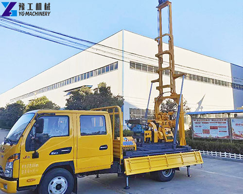 truck mounted drilling rig price