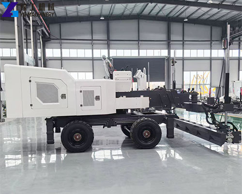 laser leveling machine