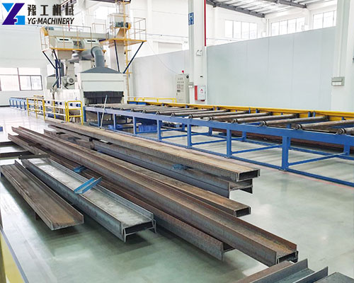 pipe shot blasting machine