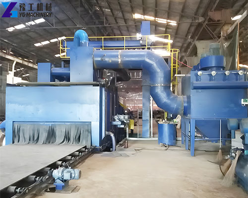 steel pipe shot blasting machine for sale