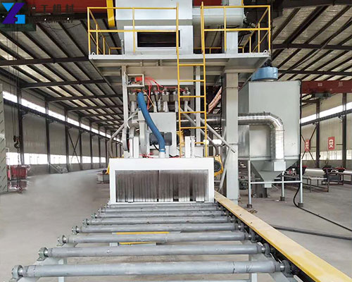 steel shot blasting equipment