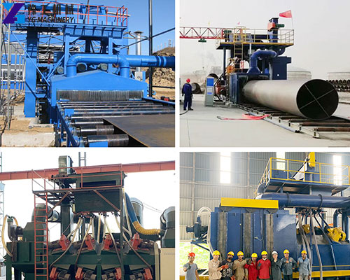 steel shot blasting machine