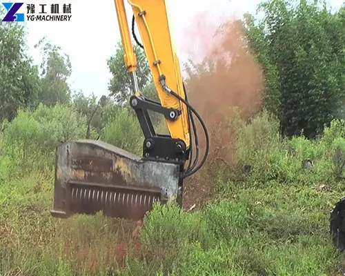 excavator mulcher