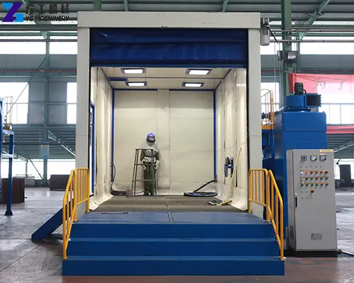 sandblasting room for sale