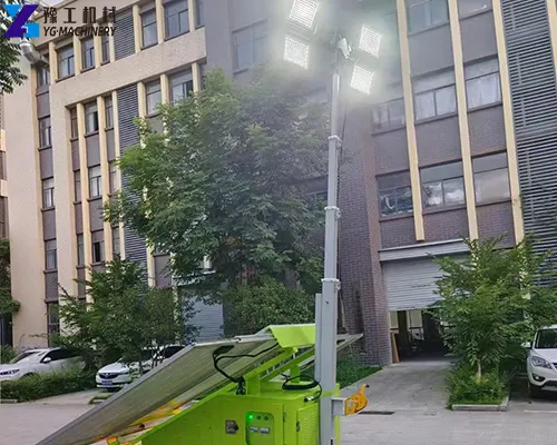 light tower with generator