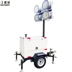 Portable Light Tower Generator outdoor mobile light tower