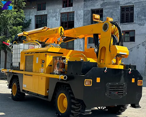 robotic shotcrete machine