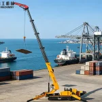 tracked mini crane