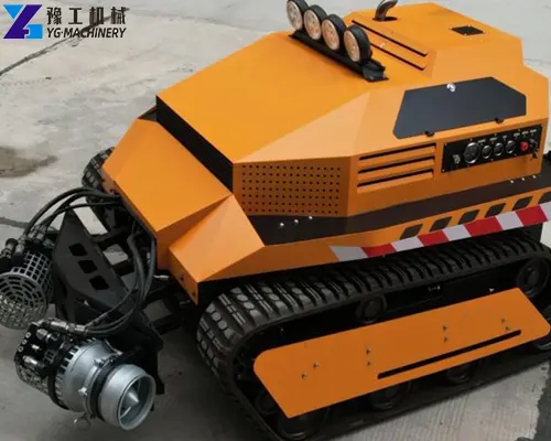 amphibious hydraulic drainage robot