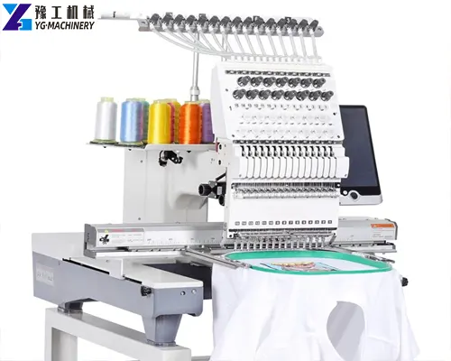 commercial multi head embroidery machine