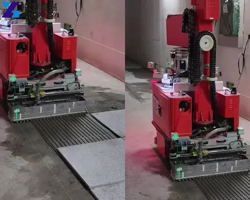 construction tile laying robot