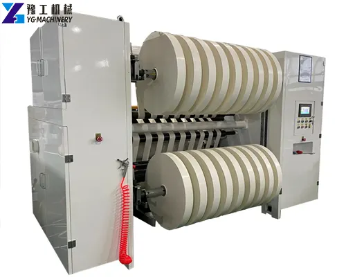 coreless kraft paper cutting rewinding machine