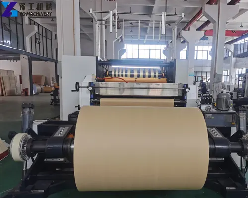 jumbo kraft paper slitting rewinding machine