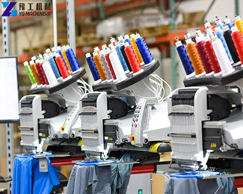 multi head computerized embroidery machine