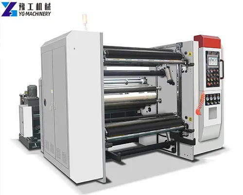 non woven fabric roll cutting machine